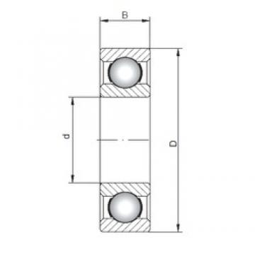 12 mm x 37 mm x 12 mm  ISO 6301 الكرات الأخدود العميق