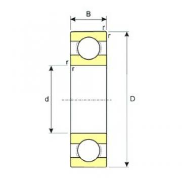 12 mm x 24 mm x 6 mm  ISB SS 61901 الكرات الأخدود العميق