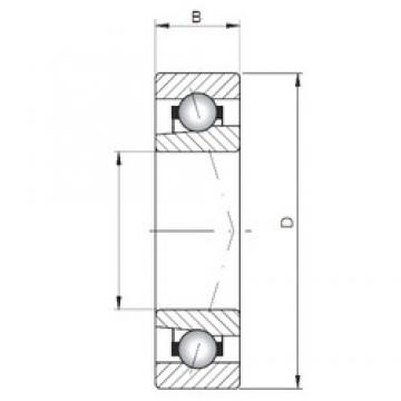 ISO 71830 A الاتصال الكرات الزاوي