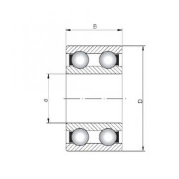 25 mm x 52 mm x 18 mm  ISO 4205 الكرات الأخدود العميق