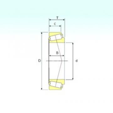 30 mm x 72 mm x 19 mm  ISB 31306 تناقص الأسطوانة المحامل