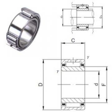 6 mm x 15 mm x 10 mm  JNS NA 496 محامل إبرة الأسطوانة