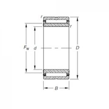 150 mm x 190 mm x 40 mm  Timken NA4830 محامل إبرة الأسطوانة