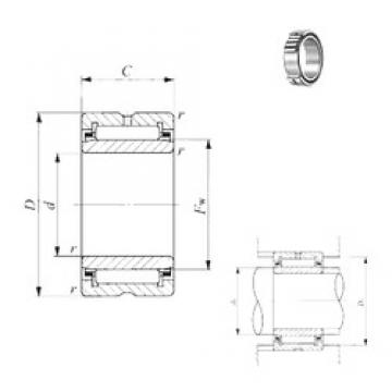 15 mm x 27 mm x 16 mm  IKO TAFI 152716 محامل إبرة الأسطوانة