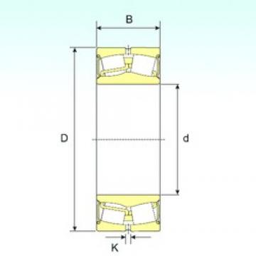 170 mm x 280 mm x 109 mm  ISB 24134-2RS محامل كروية