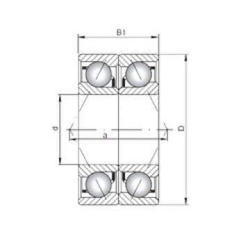 ISO 7212 ADB الاتصال الكرات الزاوي