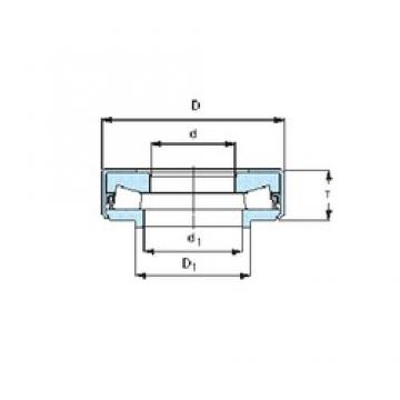 SKF BFSB 353321/HA3 تناقص الأسطوانة المحامل الدفعية