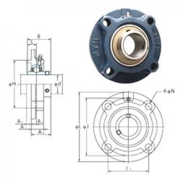 FYH UCFC206-18 تحمل وحدات