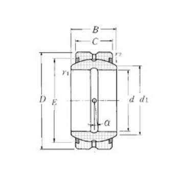 120 mm x 180 mm x 85 mm  NTN SA1-120BSS محامل عادي