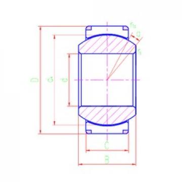 110 mm x 160 mm x 78 mm  LS GEH110XT محامل عادي