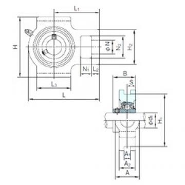 NACHI UCTX14 تحمل وحدات