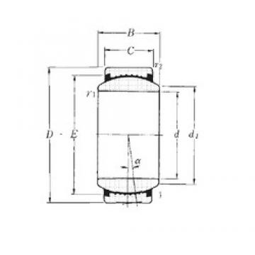 60 mm x 90 mm x 44 mm  NTN SAR1-60SS محامل عادي