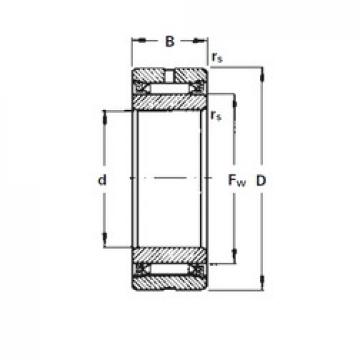 30 mm x 52 mm x 22 mm  Timken NA2030 محامل إبرة الأسطوانة