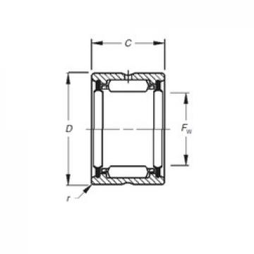 Timken HJ-364828,2RS محامل إبرة الأسطوانة