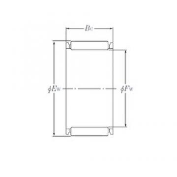 NTN K155×163×26 محامل إبرة الأسطوانة