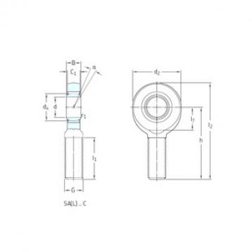 SKF SAL12C محامل عادي