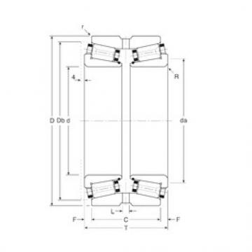 Gamet 131090/131150G تناقص الأسطوانة المحامل