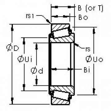 AST 9081/9196 تناقص الأسطوانة المحامل