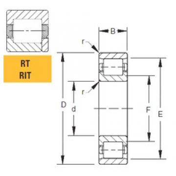 320 mm x 480 mm x 121 mm  Timken 320RT30 محامل أسطوانية