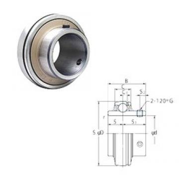 44,45 mm x 100 mm x 57 mm  FYH UC309-28 الكرات الأخدود العميق