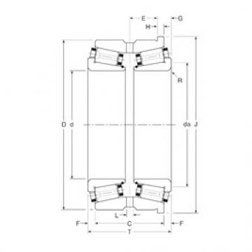 Gamet 112044X/112085H تناقص الأسطوانة المحامل