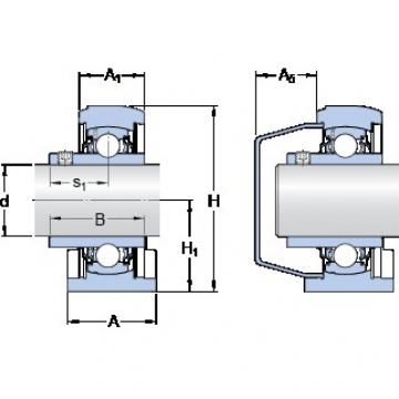 SKF SYFWK 1.3/8 LTHR تحمل وحدات