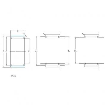 SKF RNAO35x45x17 محامل إبرة الأسطوانة