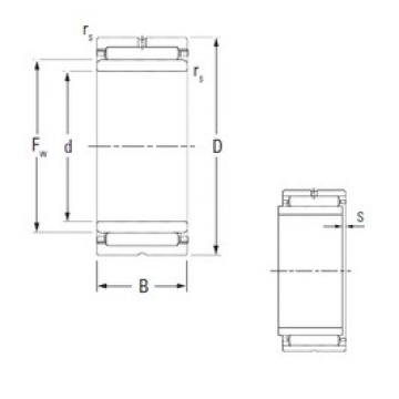 25 mm x 38 mm x 20 mm  KOYO NKJ25/20 محامل إبرة الأسطوانة