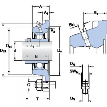 SKF FYJ 3/4 TF تحمل وحدات