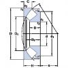 160 mm x 320 mm x 60.5 mm  SKF 29432 E المحامل الدوارة الاتجاه