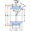 31.75 mm x 61.913 mm x 35.306 mm  SKF GEZH 104 ES-2LS محامل عادي