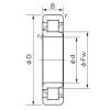 80 mm x 170 mm x 58 mm  NACHI NJ 2316 E محامل أسطوانية