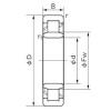 130 mm x 200 mm x 33 mm  NACHI NU 1026 محامل أسطوانية