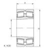 560 mm x 820 mm x 195 mm  ISO 230/560 KW33 محامل كروية