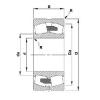 320 mm x 580 mm x 150 mm  Timken 22264YMB محامل كروية