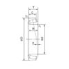 88.900 mm x 168.275 mm x 41.275 mm  NACHI 679/672 تناقص الأسطوانة المحامل