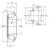 28,575 mm x 73,025 mm x 22,225 mm  NSK 02872/02820 تناقص الأسطوانة المحامل