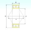 30 mm x 72 mm x 30,2 mm  ISB 3306 ATN9 الاتصال الكرات الزاوي