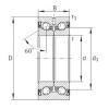 35 mm x 72 mm x 34 mm  INA ZKLN3572-2Z فحوى الكرات