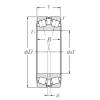 110 mm x 180 mm x 56 mm  NTN 323122 تناقص الأسطوانة المحامل