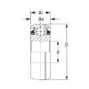 49,225 mm x 90 mm x 30,175 mm  CYSD GW210PPB2 الكرات الأخدود العميق