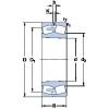 1180 mm x 1540 mm x 272 mm  SKF 239/1180 CAKF/W33 محامل كروية