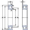 60 mm x 95 mm x 18 mm  SKF N 1012 KTN/HC5SP محامل أسطوانية