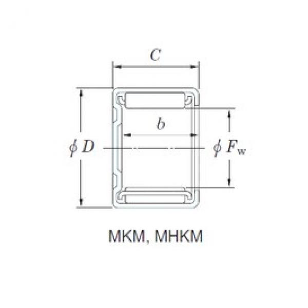 KOYO MHKM3030 محامل إبرة الأسطوانة #3 image