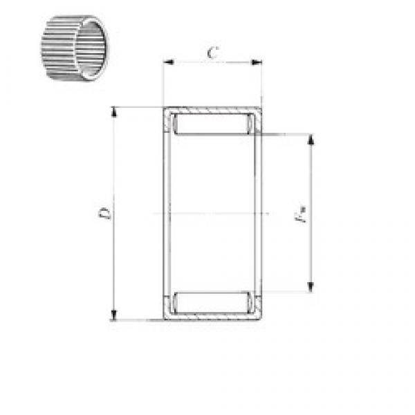 IKO YB 1112 محامل إبرة الأسطوانة #3 image