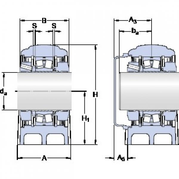 SKF SYNT 65 LTS تحمل وحدات #3 image