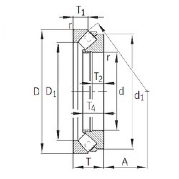 INA 29268-E1-MB المحامل الدوارة الاتجاه #3 image