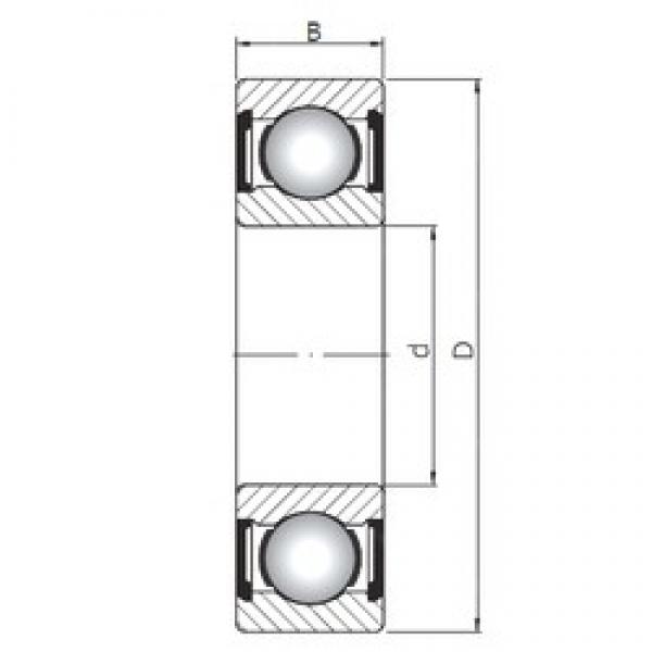 110 mm x 170 mm x 28 mm  ISO 6022 ZZ الكرات الأخدود العميق #3 image