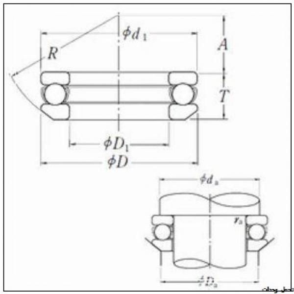 100 mm x 210 mm x 22.5 mm  SKF 89420 M المحامل الدوارة الاتجاه #2 image