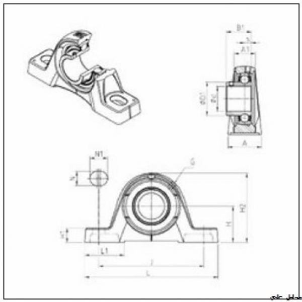 1060 mm x 1500 mm x 438 mm  ISB 240/1060 محامل كروية #2 image